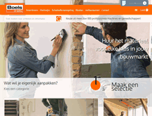 Tablet Screenshot of boels-huurservice.be